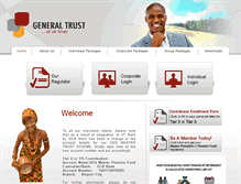 Tablet Screenshot of gentrustgh.com